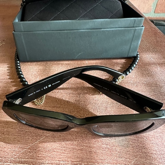 Chanel Sunglass w/ Chain - Picture 2 of 3